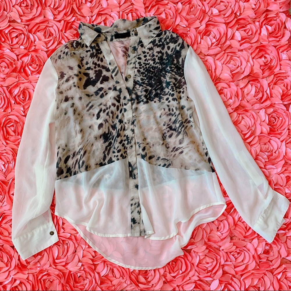 Cheetah blouse